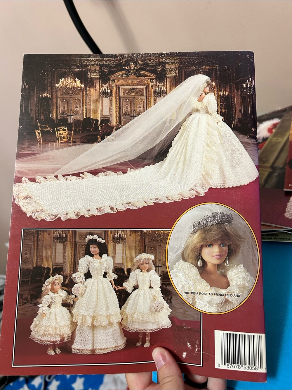 4/$100 Princess Diana Bridal Doll Crochet Pattern Booklet - Ivory Wedding Gown - Picture 3 of 3